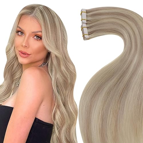 Blonde Tape-In Human Hair Extension
