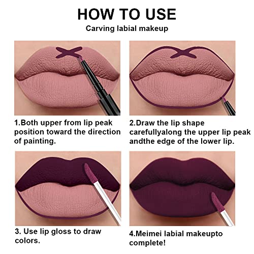 ?Bold Beauty: Black Eyeliner & Red Lipstick? - Image 5