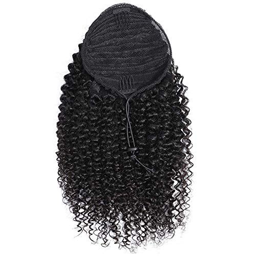 18 Inch Natural Human Hair Drawstring Ponytail for Effortless Styling - Image 4