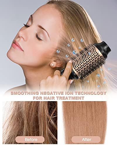 1.5-inch Round Brush Blow Dryer for Effortless Styling and Voluminous Hair - Image 3