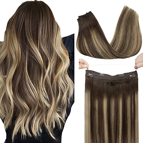 18 Inch Flip-In Human Hair Extensions for a Natural Look, Easy Application