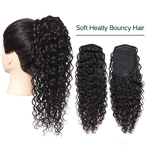 18 Inch Natural Human Hair Drawstring Ponytail for Effortless Styling - Image 3