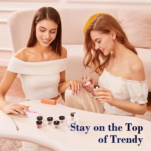 Soft Matte Finish Baby Powder Nails Set 15g Capacity for Effortless Beauty - Image 7