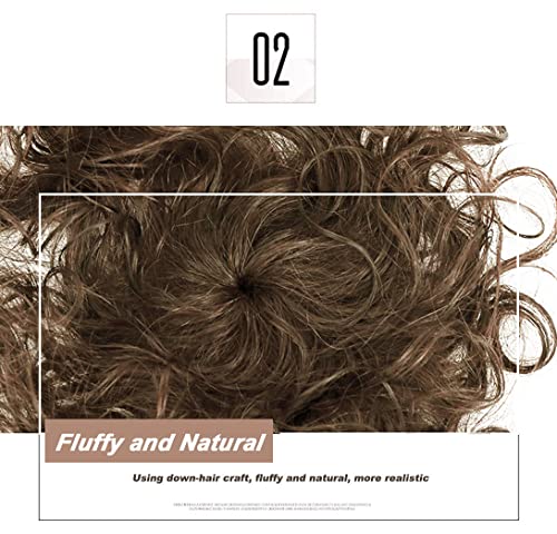 Curly Human Hair Topper - Image 6