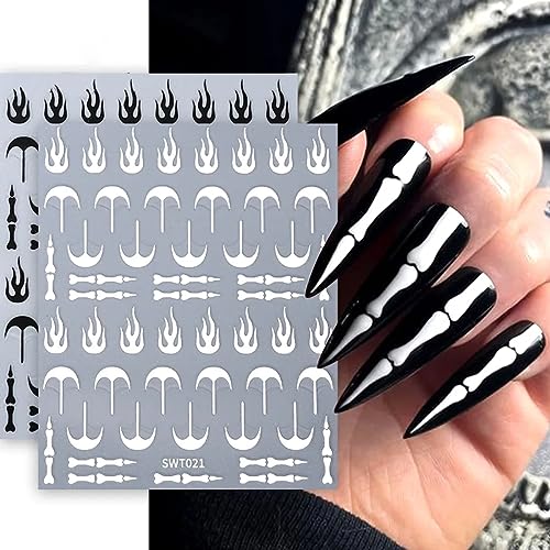 ?Barbed Wire Nails: Edgy Acrylic Design? - Image 2