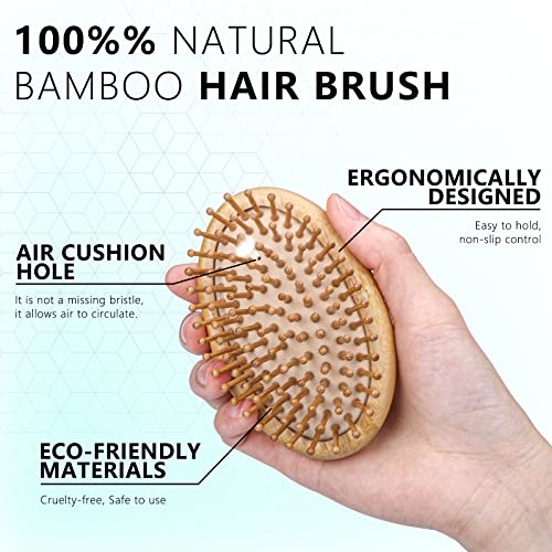 Swissco Wooden Hair Brush ? Quality brush for hair styling. - Image 2
