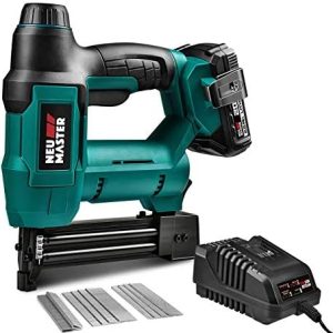 Powerful 15-Gauge Air Nail Gun for Fast Effortless Nail Removal Compact Size