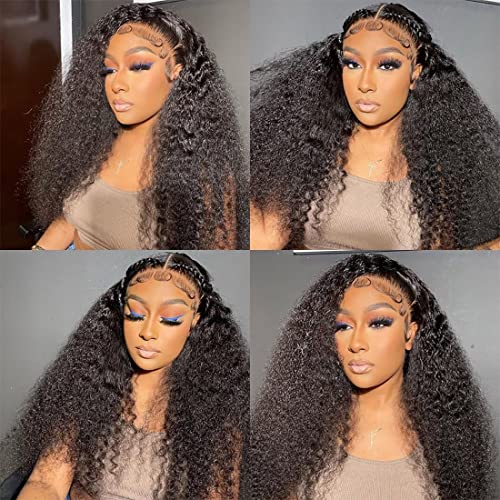 13x4 Lace Front Curly Human Hair Wig for Women, Natural Look, Medium Cap Size - Image 6