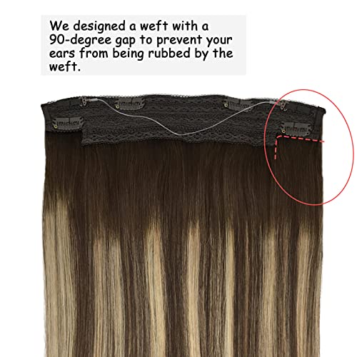 18 Inch Flip-In Human Hair Extensions for a Natural Look, Easy Application - Image 8