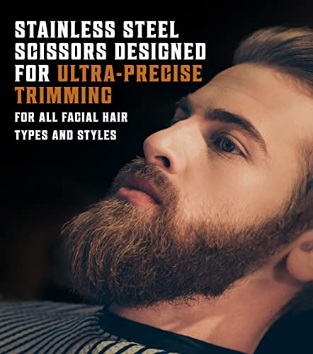 Natural Boar Bristle Beard Brush for Grooming Styling - Compact Size - Image 5