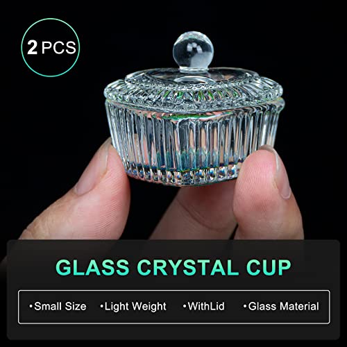 Sparkling Acrylic Nails with Crystal Embellishments for Stunning Nail Art - Image 4