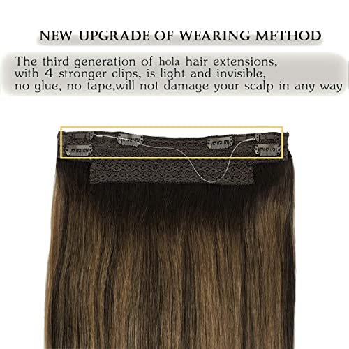 18 Inch Flip-In Human Hair Extensions for a Natural Look, Easy Application - Image 3