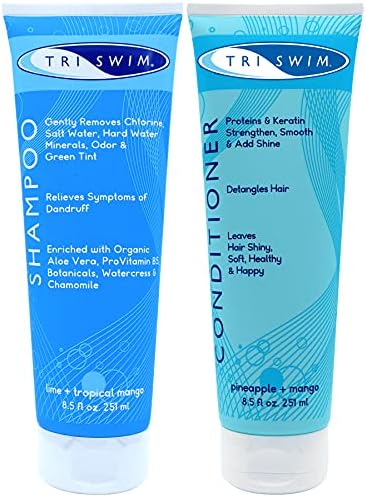 Swimmers Hair Conditioner for Chlorine Protection, 8 oz Bottle