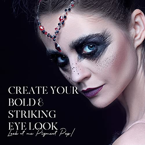 Gothic Black Eyeshadow Makeup 5g Matte Finish Long-Lasting Bold Look - Image 4
