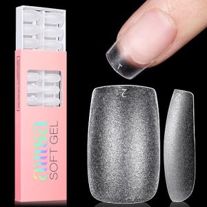 Acrylic Nails Set for Easy Application and Quick Removal, Lasts Up to One Week