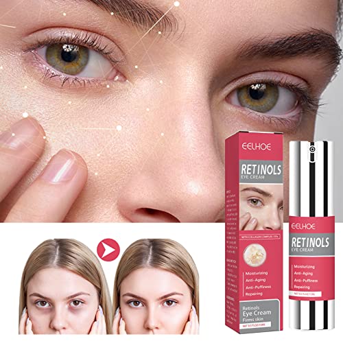 Revitalizing Anti-Aging Under Eye Cream for Dark Circles and Puffiness, 0.5 oz - Image 4