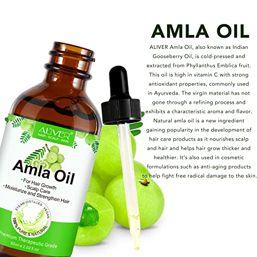 Nourishing Amla Powder and Coconut Oil Hair Mask for Stronger, Healthier Hair, 200g - Image 6