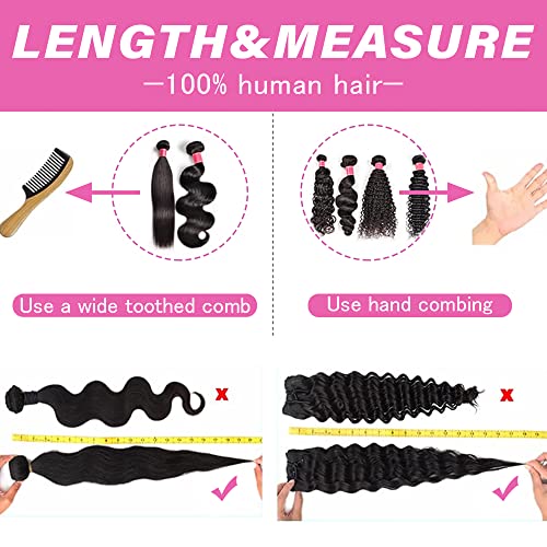 100% Human Hair Premium Bundles and Closure Set - Soft, Durable, Medium Brown - Image 6