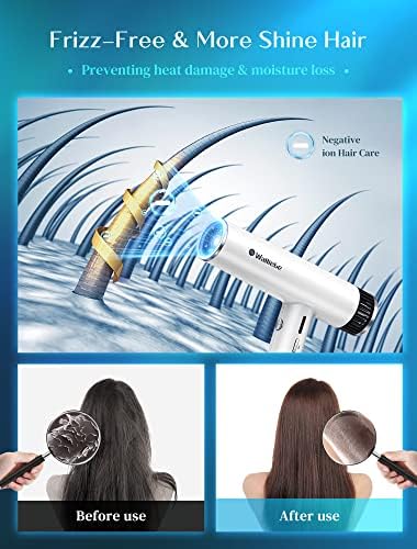 T3 Featherweight Hair Dryer with Tourmaline for Fast Drying and Shine 1875 Watts - Image 4