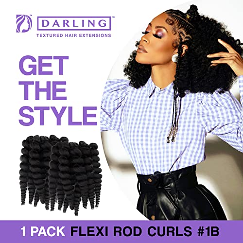 Soft Natural Texture Human Hair Crochet Curls Easy Styling Versatile 18 Inch - Image 3