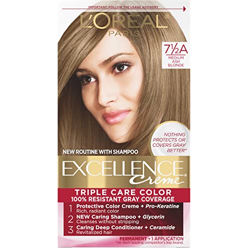 Argan Oil 7a 3.5 oz Natural Brown Hair Color for Rich Vibrant Shine