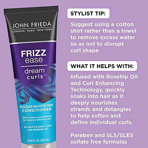 12 oz Sulfate-Free Moisturizing Conditioner for Curly Hair Nourishing Formula - Image 3