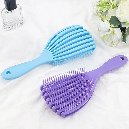 Gentle Glide Detangling Brush for Curly Hair with Smooth Finish, 1 Count - Image 7