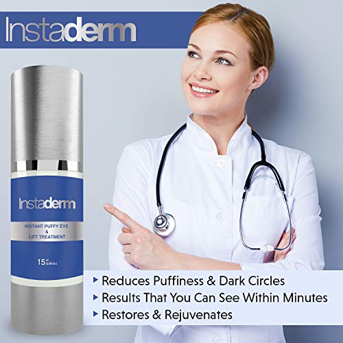 Brightening Eye Cream for Dark Circles and Puffiness - 0.5 oz Jar - Image 2