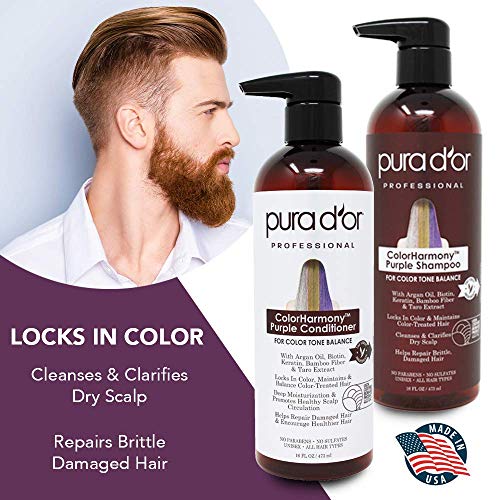 Dandruff-fighting purple shampoo for healthy hair. - Image 4