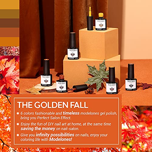 OPI Fall Gel Nail Polish Collection Set 6 Long-Lasting Autumn Shades - Image 6
