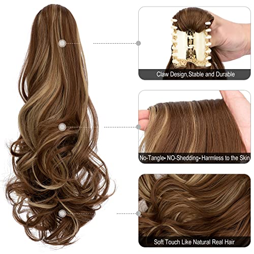 Hair bun extension made from human hair. - Image 3