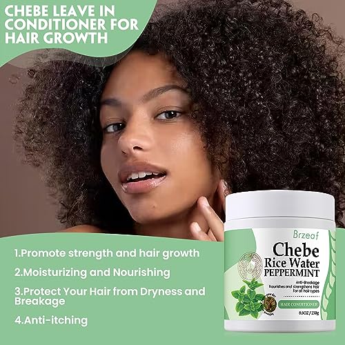 Roselle Naturals 8 oz Chebe Leave-In Conditioner for Intense Hair Moisture and Strength - Image 4