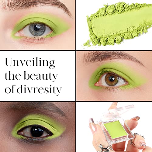 Alexa Demie Inspired Emerald Green Eyeshadow Palette 12 Color for Bold Looks - Image 2