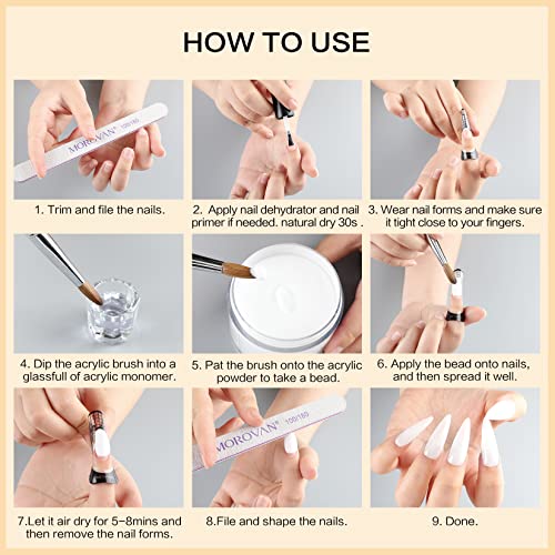 Brown Acrylic Nails - 24 Piece Set, Durable & Stylish for Any Occasion - Image 6