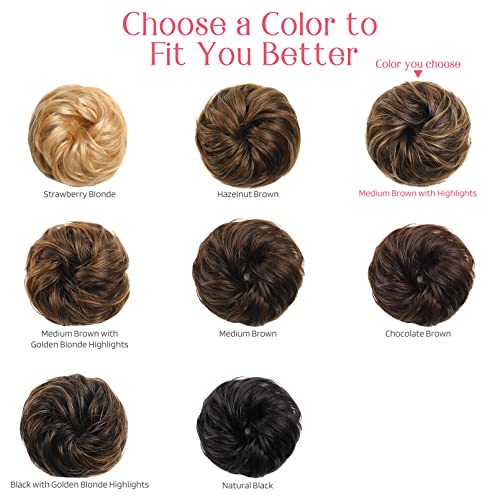 Human Hair Bun Accessory - Image 5