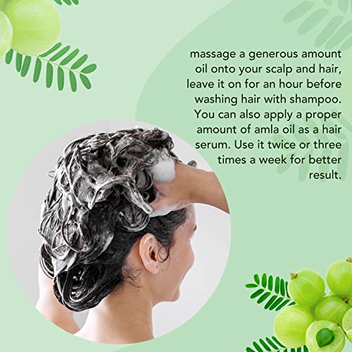 Nourishing Amla Powder and Coconut Oil Hair Mask for Stronger, Healthier Hair, 200g - Image 7
