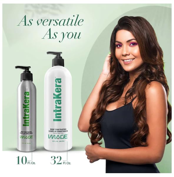 Hydrating Moisturizing Leave-In Conditioner for All Hair Types, 8 oz Bottle - Image 8