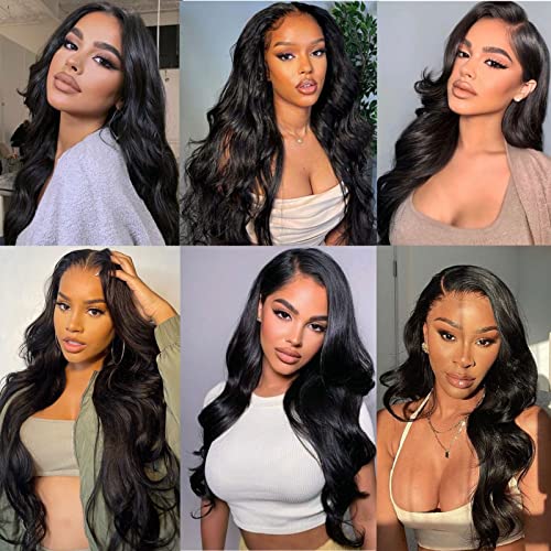 22 Inch Brazilian Human Hair Wig Natural Look Soft Silky Texture - Image 3