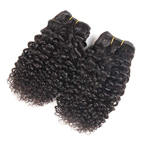 18 Inch 100% Natural Soft Bouncy Human Hair Curls for Styling - Image 3