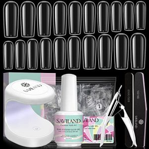 Bluesky 6-Color Gel Nail Kit with UV Lamp for Professional At-Home Manicures