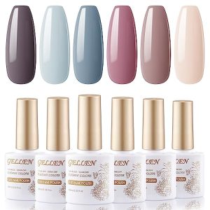 Blue Sky 10 Color Gel Polish Set for Beautiful, Long-Lasting Manicures