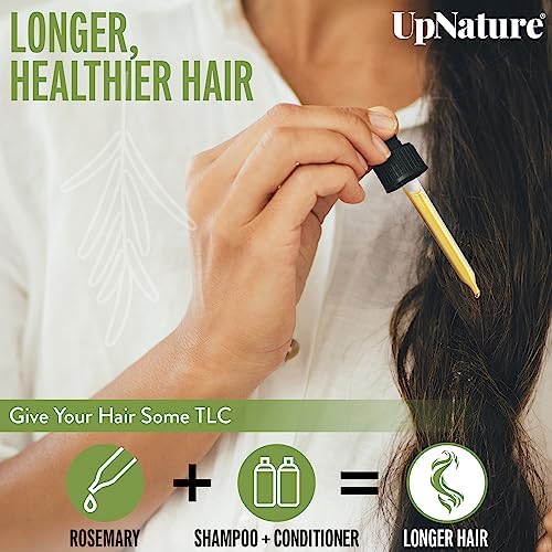 Rosemary Oil Hair Growth Spray for Fuller, Thicker Hair 4 oz Natural Treatment - Image 5