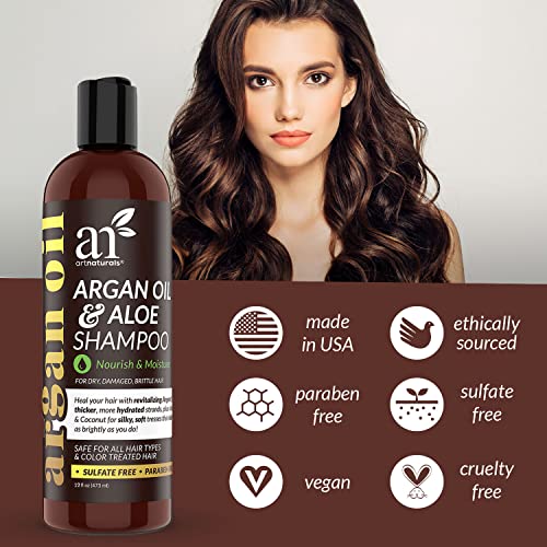 Amir Argan Oil Nourishing Shampoo for Hair Care - 16 oz Bottle - Image 5
