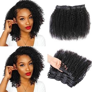 Authentic African American Human Hair Extensions for Full Length Styles, 18 Inch
