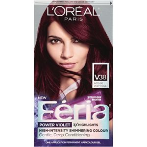 Light Red Violet Brown Hair Color 4.2 oz with Argan Oil for Vibrant Shine