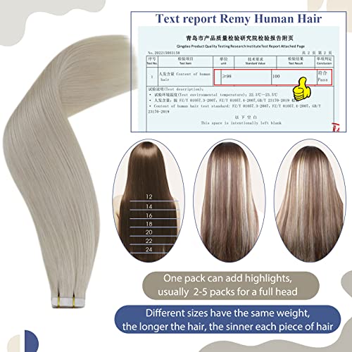 100% Human Hair Tape-In Extensions - Image 6