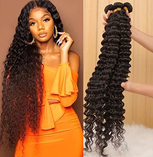 100% Remy Human Hair Extensions for Natural Length and Volume, Set