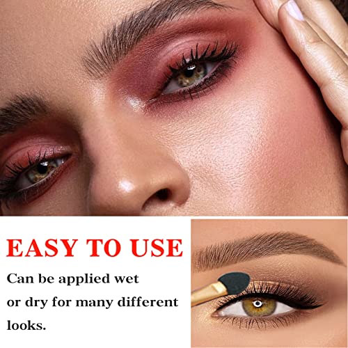 New Matte Deep Purple Eyeshadow Compact 1.5g - Image 6