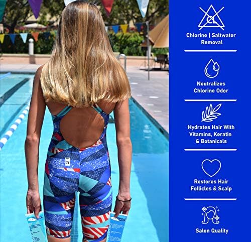 Swimmers Hair Conditioner for Chlorine Protection, 8 oz Bottle - Image 3