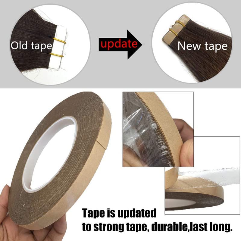 20 Inch Real Human Hair Tape-In Extensions for a Natural Look and Feel - Image 5